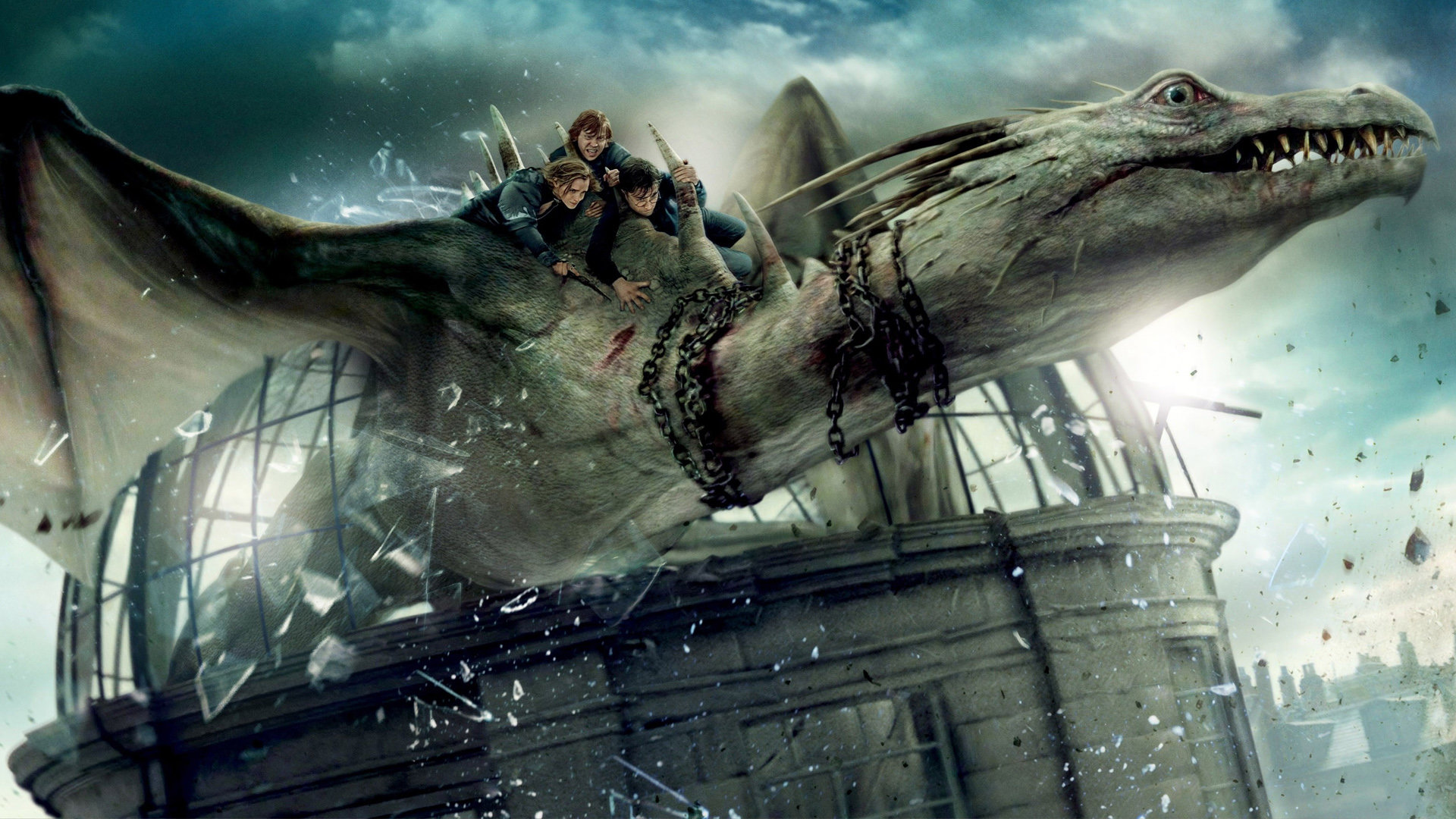 golden trio in dragon